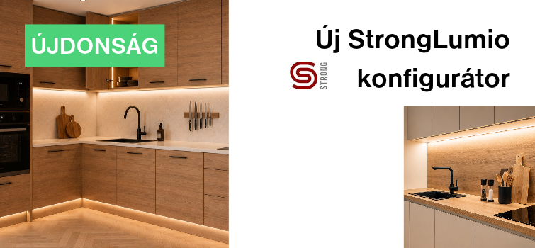 Új űrlap az egyedi LED-készletek megrendeléséhez