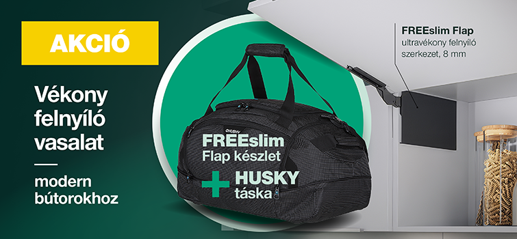 FREEslim Flap  – egy új felnyíló szerkezet, amit érdemes kipróbálni!
