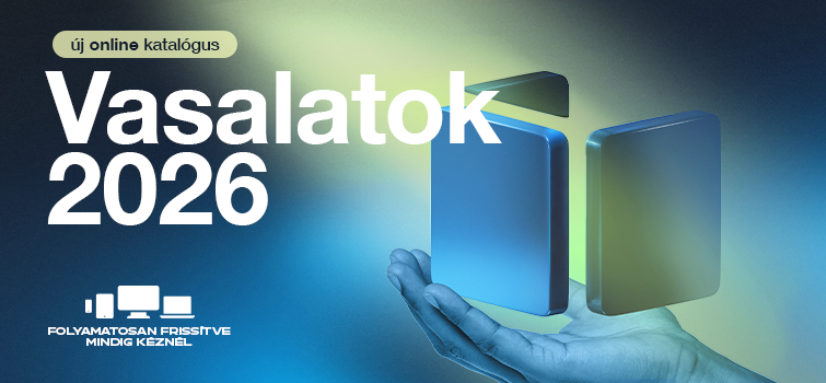 A 2026-os Vasalat katalógus online változata elérhető