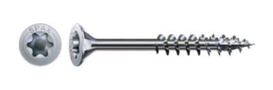 SPAX csavar M 8x140/80 besüllyeszthető fej TXS, W,4C,részleges menet