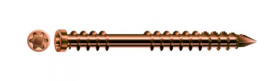 SPAX csavar 5x50 cilinderes TXS, A2, C, antique