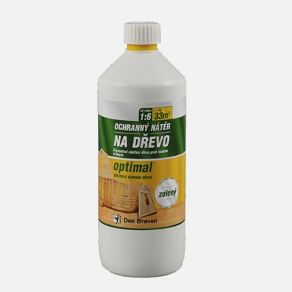 Fa védőbevonat OPTIMAL 5 kg zöld