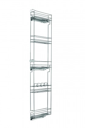 VIBO Kamraszekrény vasalat öt kosár 150mm  standard