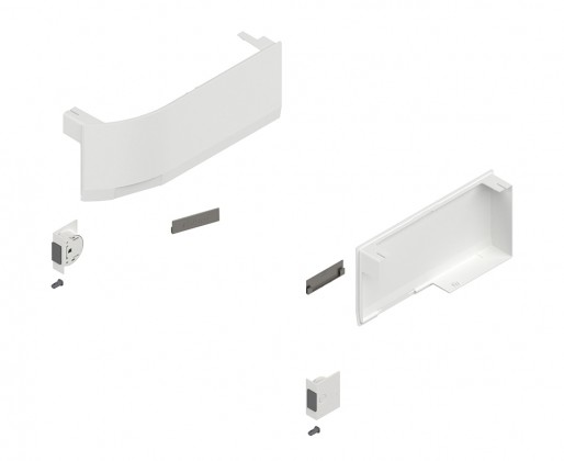 BLUM 23K8000 Aventos HK Top takaró sapkák - SD-val, fehér