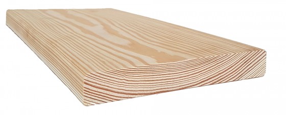 Palubky fasáda Modřín Sib. hoblované prkno 3900/120/20