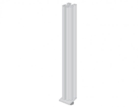 VERTIKO fali profil 2650 mm alumínium