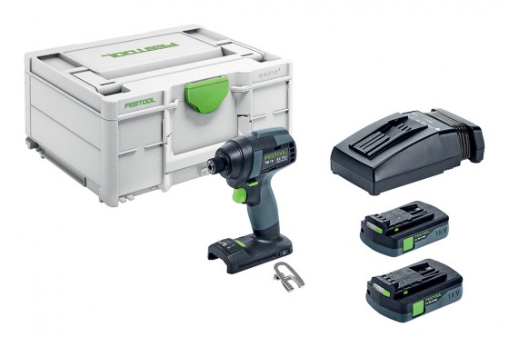 FESTOOL 576485 Akkumulátoros ütvecsavarozó TID 18 C 3,1-Plus