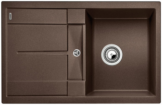 BLANCO 515039 Mosogató Metra 45 S kávé excenter nélkül Silgranit PuraDur