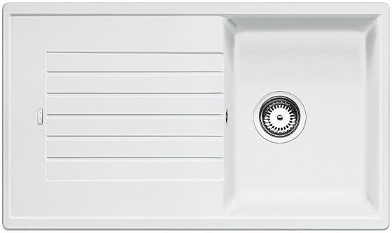 BLANCO 516740 Mosogató Zia 45 SL fehér excenter nélkül Silgranit PuraDur