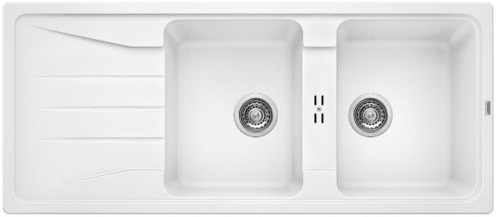 BLANCO 519701 Mosogató Sona 8 S fehér excenter nélkül Silgranit PuraDur