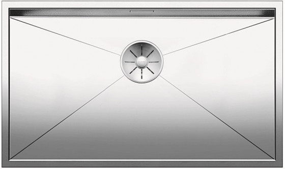 BLANCO 521593 Mosogató Zerox 700-U selyem fényű nemesacél InFino rúd nélkül