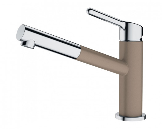 FRANKE Baterie FC 3055.424 ORBIT chrom/kašmír s vytahovacím perlátorem