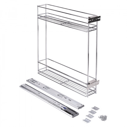 K-StrongWire kosár 150 mm, csillapított golyós fióksín - CSÖKKENTETT MINŐSÉG