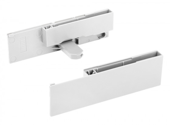 StrongMax 16/18 üvegfront tartó belső fiókhoz 121 mm-es, fehér színben