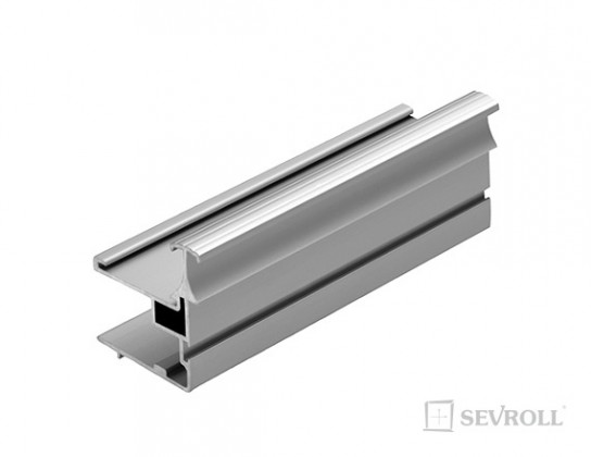SEVROLL Prince 01 fogantyú profil 2,7m ezüst