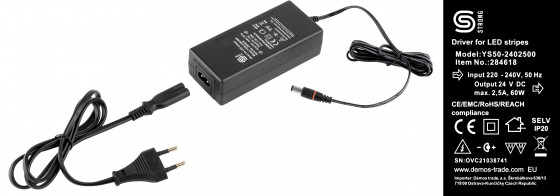 StrongLumio tápegység, 24V, 60W