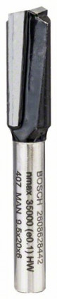 BOSCH 2608628442 Drážkovací fréza, 6 mm, D1 9.5 mm, L 19,5 mm, G 51 mm