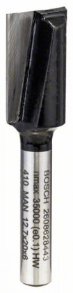 BOSCH 2608628443 Drážkovací fréza, 6 mm, D1 12,7 mm, L 19,6 mm, G 51 mm