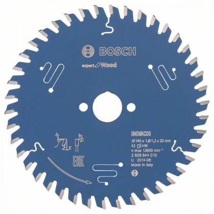 BOSCH 2608644010 Pilový kotouč Expert for Wood 140 x 20 x 1,8 mm, 42