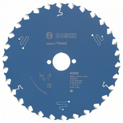 BOSCH 2608644052 Pilový kotouč Expert for Wood 200 x 30 x 2,8 mm, 30