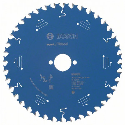 BOSCH 2608644059 Pilový kotouč Expert for Wood 210 x 30 x 2,8 mm, 40