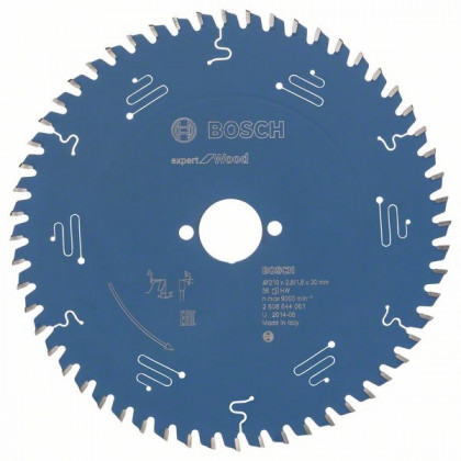 BOSCH 2608644061 Pilový kotouč Expert for Wood 210 x 30 x 2,8 mm, 56