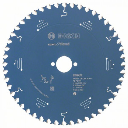 BOSCH 2608644063 Pilový kotouč Expert for Wood 230 x 30 x 2,8 mm, 48