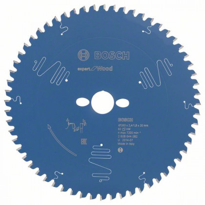 BOSCH 2608644082 Pilový kotouč Expert for Wood 260 x 30 x 2,4 mm, 60