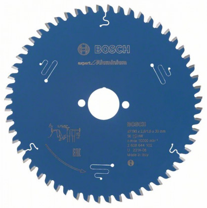 BOSCH 2608644102 Pilový kotouč Expert for Aluminium 190 x 30 x 2,6 mm, 56