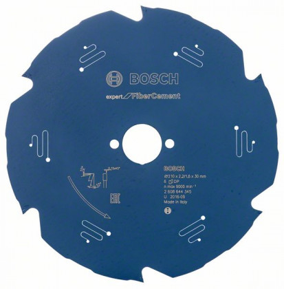 BOSCH 2608644345 Pilový kotouč Expert for Fibre Cement 210x30 mm, 6