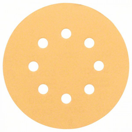 BOSCH 2608900806 Brusný papír C470, balení 5 ks, pr. 125 mm, P100