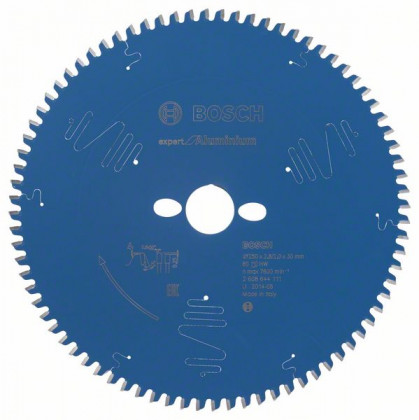 BOSCH 2608644111 Pilový kotouč Expert for Aluminium 250 x 30 x 2,8 mm, 80