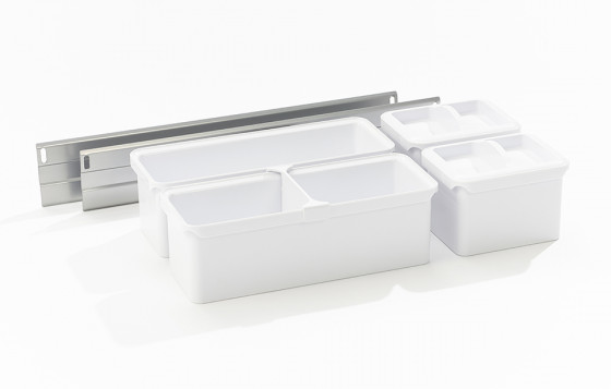 KES 005275 Dispensa/Comfort II YouboXx-Szett 3 ezüst/fehér