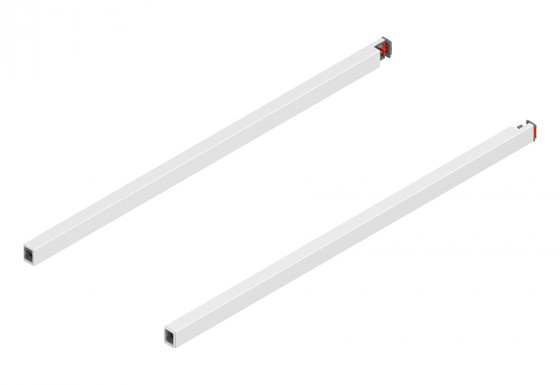 BLUM ZR4.400RS.E hosszirányú reling MERIVOBOX, 400, fehér, SW-M