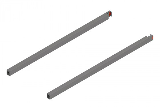 BLUM ZR4.500RS.E hosszirányú reling MERIVOBOX, 500, szürke , IG-M