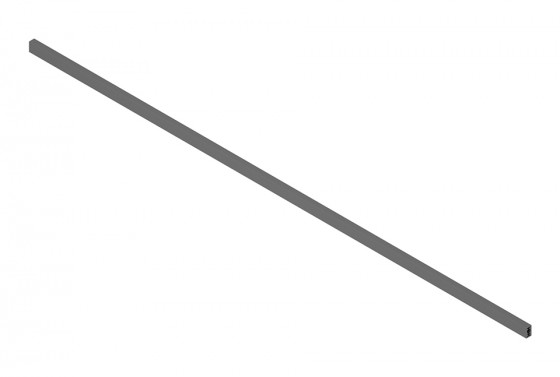 BLUM ZR4.1059U elülső reling MERIVOBOX, sötétszürke, OG-M