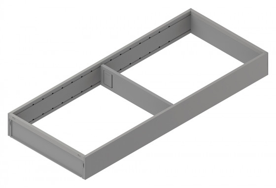 BLUM ZC7S500RS2 Ambia-line kerethez LBX/MVX-hez, NL=500/200 indium szürke IG-M