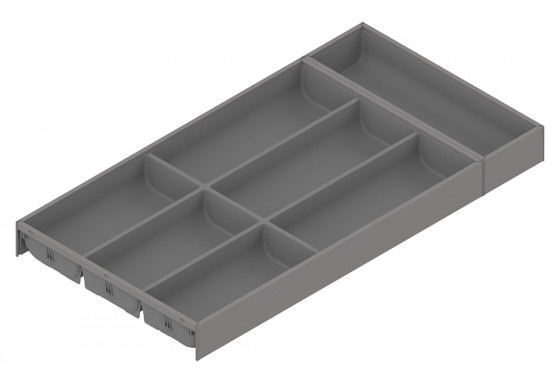 BLUM ZC7S600BS3 Ambia-line evőeszközös fiók LBX/MVX,NL=600/300 indium szürkeIG-M