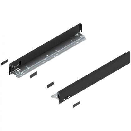BLUM 770N5502S oldalfal Legrabox N 550mm Karbonfekete matt CS-M