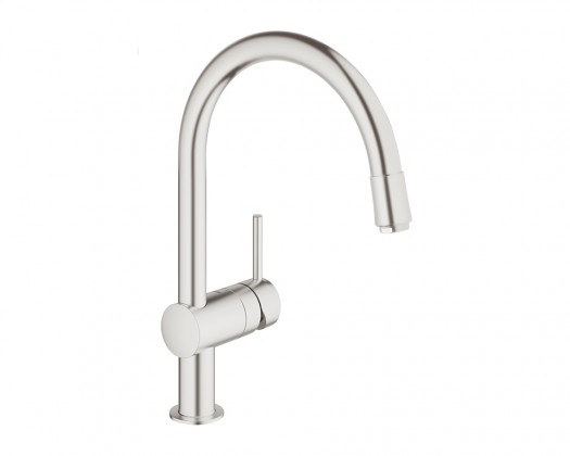 GROHE 32918DC0 Csaptelep konyhába Minta kihúzható levegőztető supersteel