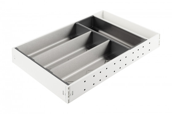StrongMax evőeszköztartó teljes készlet SZ- 276 mm, 450 mm mélység fehér+ 4 tála