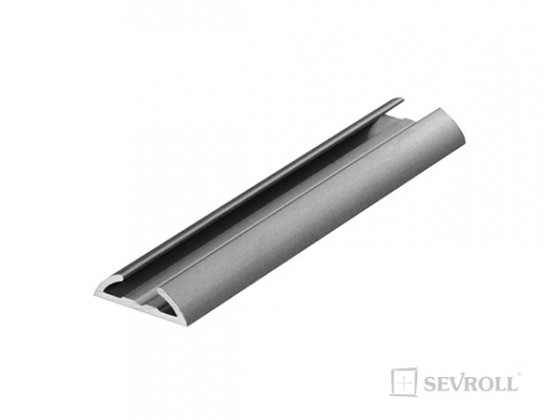 SEVROLL First felső/alsó sín 1,8m ezüst