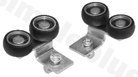 SEVROLL 10218  felső görgő Blue (18 mm-es rétegeltlemez) keretes J+B