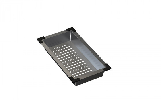StrongSinks S3 kiegészítő, nemesacél csepegtető tálca, gránit mosogatókhoz