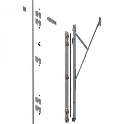 BLUM 802T3000.R2 Revego Duo gerenda pántokhoz, 2107-2256 mm, jobb