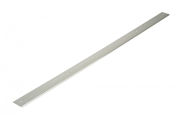 Munkalap ütközőléc 38mm "0" rádiusz hossza 900mm baloldali rozsdamentes acélból