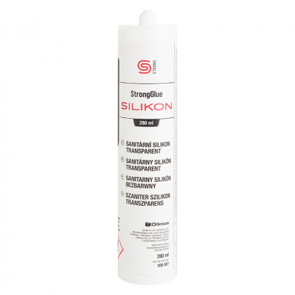 StrongGlue Egészségügyi szilikon átlátszó 280ml