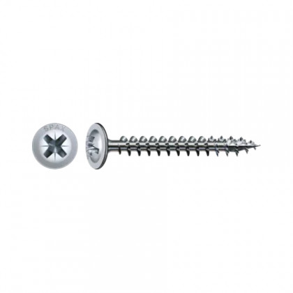 SPAX vrut 4x45 zápustná hlava s límcem PZ, W, 4C MH