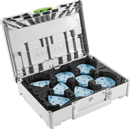 FESTOOL 578196 Csiszolóanyag-Systainer3 Granat SYS-STF D90/V93 GR-Set