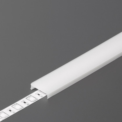 TM-takaró profil LED profilokhoz Smart-In16 rápattintható tejfehér szín 3000mm